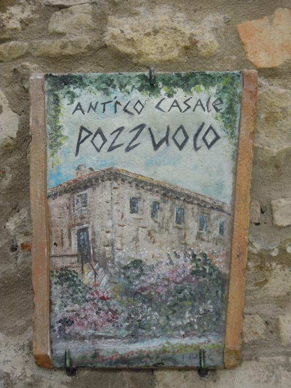 Willa Antico Casale Pozzuolo Seggiano Zewnętrze zdjęcie
